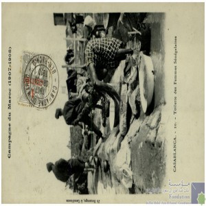 Campagne du Maroc (1907-1908) - toilette des femmes sénégalaises