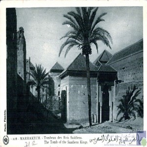 Marrakech - tombeau des rois saâdiens