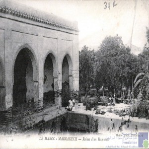 Marrakech - ruines d\'un hammam