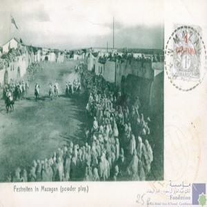 Festreiten in Mazagan (powder play)