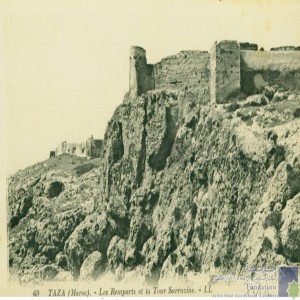 Taza - les remparts et la tour sarrazine