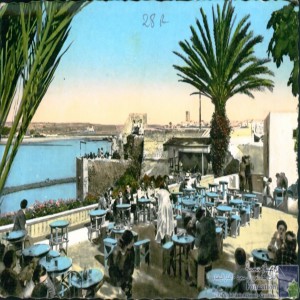Rabat - café maure des Oudaïas