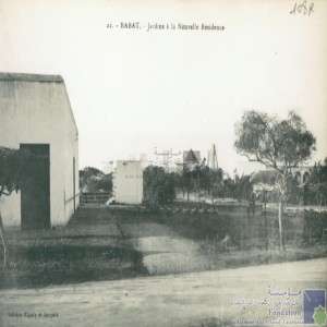Rabat - jardins à la nouvelle Résidence