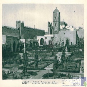 Rabat - Jardin des Oudaïas et la Médersa