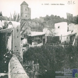 Rabat - intérieur de la Médersa
