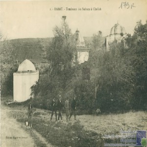 Rabat - tombeaux des sultans à Chellah