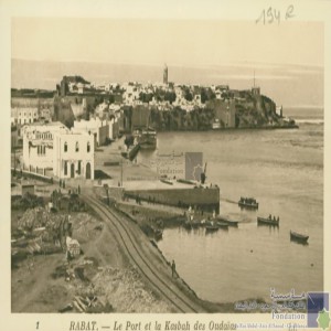Rabat - le port et la Kasbah des Oudaïas