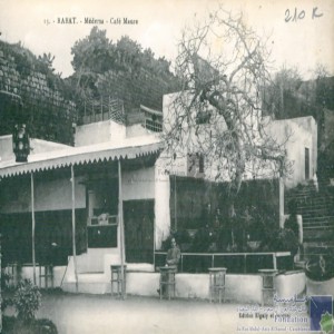 Rabat - Médersa - café maure