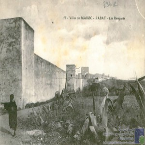 Rabat - les remparts
