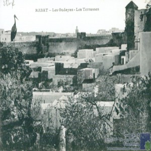 Rabat - les Oudayas - les terrasses