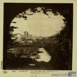 Rabat - le Jardin des Oudayas