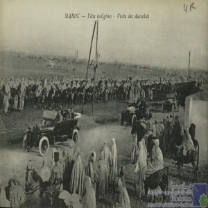 Fêtes indigènes - visite des autorités
