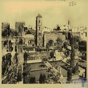 Rabat - Jardin des Oudayas - vue d\'ensemble