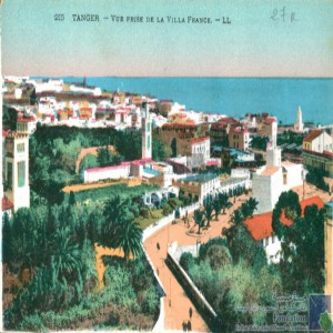 Tanger - vue prise de la Villa France