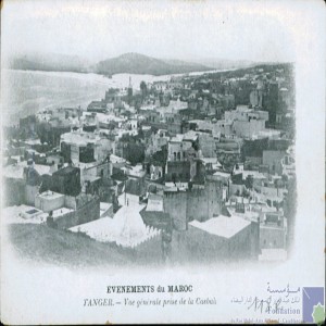 Evénements du Maroc - Tanger - vue générale prise de la Casbah