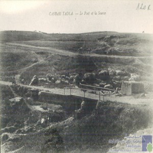 Casbah Tadla - le pont et la source