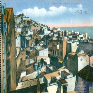 Tanger - vue générale - ville arabe