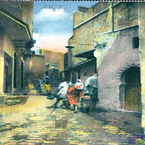 Tanger - une rue de la Casbah