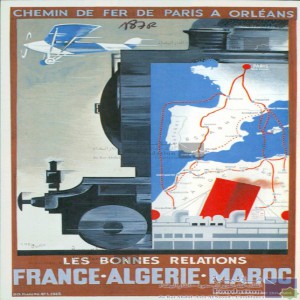 French railway poster