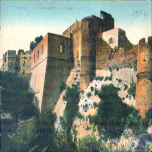 Tanger - les remparts de la Casbah