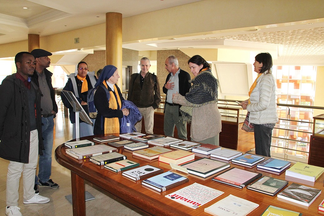 The visit of a group of students from the Catholic Institute of the Mediterranean in Marseille (ICM)