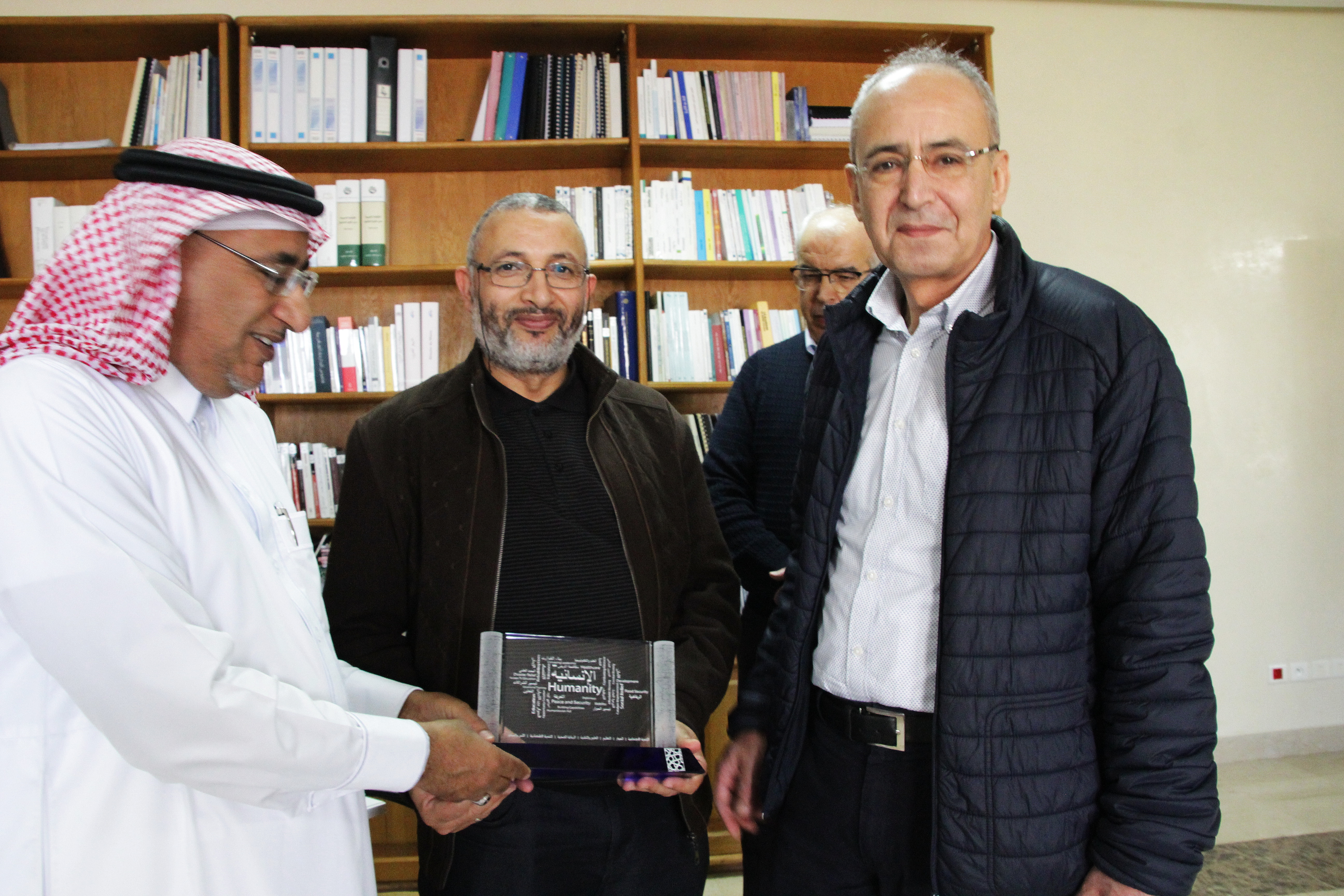 A Visit of Dr. Ali Ben Sadik Alhikmi, secretary-general of King Abdullah Bin Abdulaziz Al Saud International Foundation for Humanitarian Work.