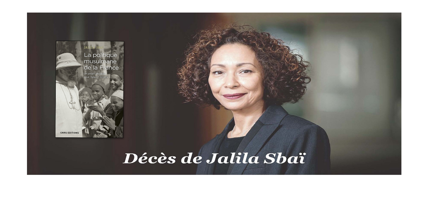 Décès de Jalila Sbaï