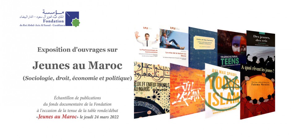 Exposition d’ouvrages sur les jeunes au Maroc
