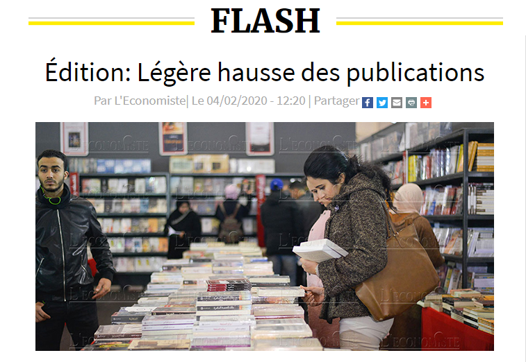 L\'Economiste | Édition: Légère hausse des publications