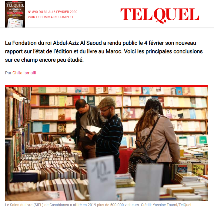 TELQUEL | Prédominance de l’arabe et hausse des prix... Regards sur l’édition au Maroc