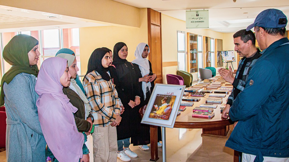 زيارة: تلاميذ مؤسسة مولاي الحسن للسلك الثانوي (الدار البيضاء)